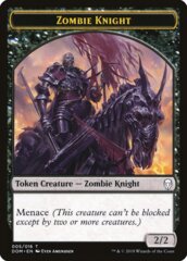 Zombie Knight Token